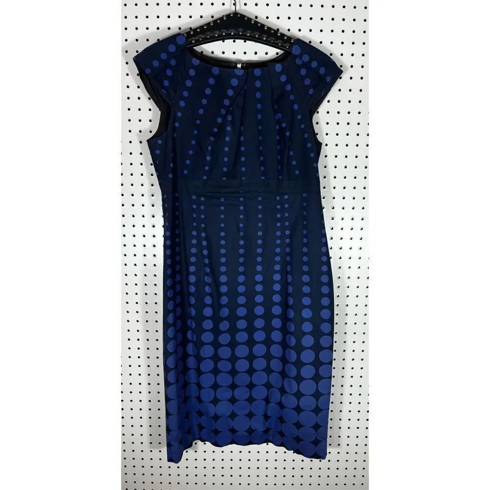 Karen Millen polka dot sheath dress size 10